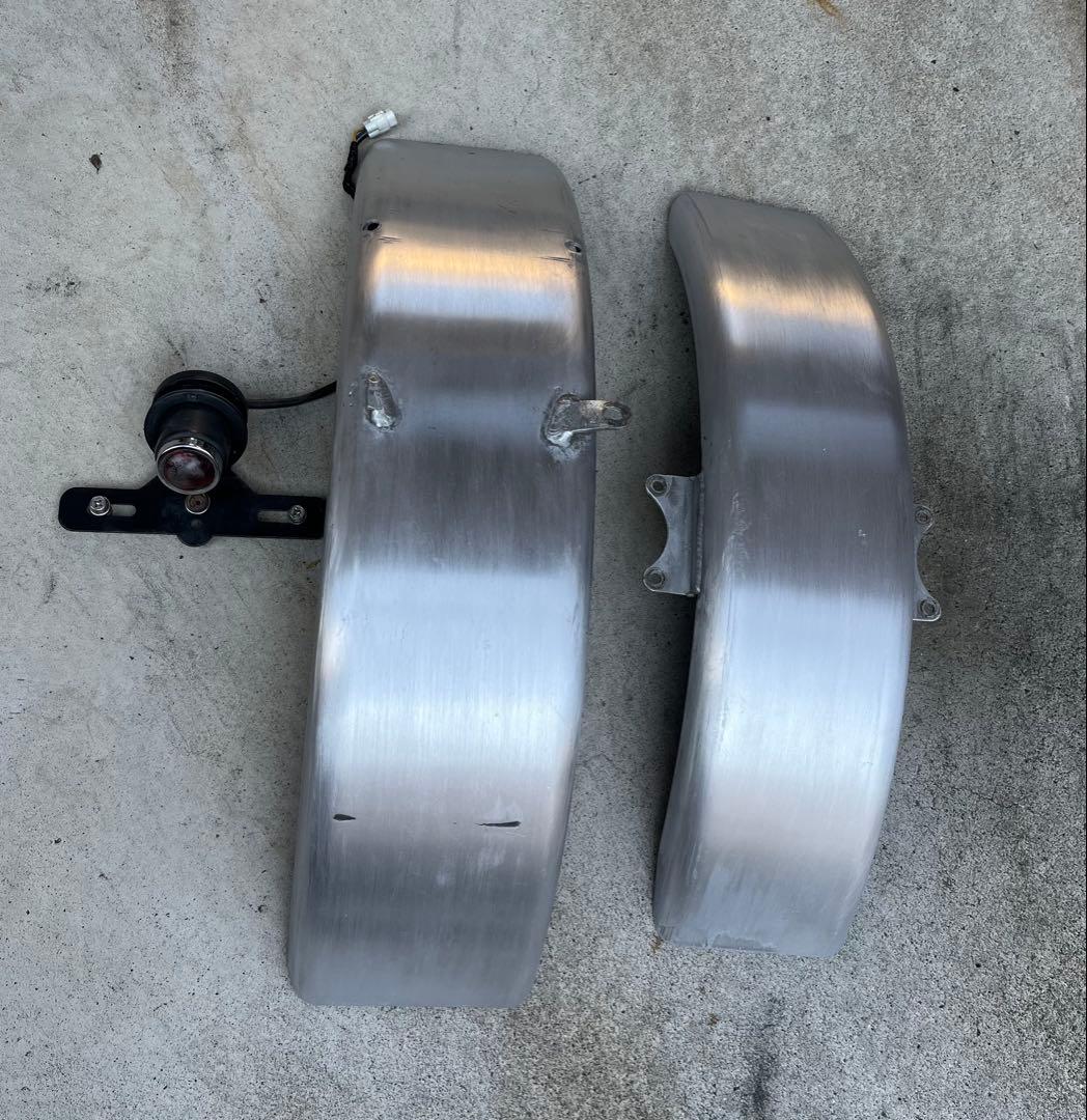 TW200/225 アルミフェンダー 前後セット