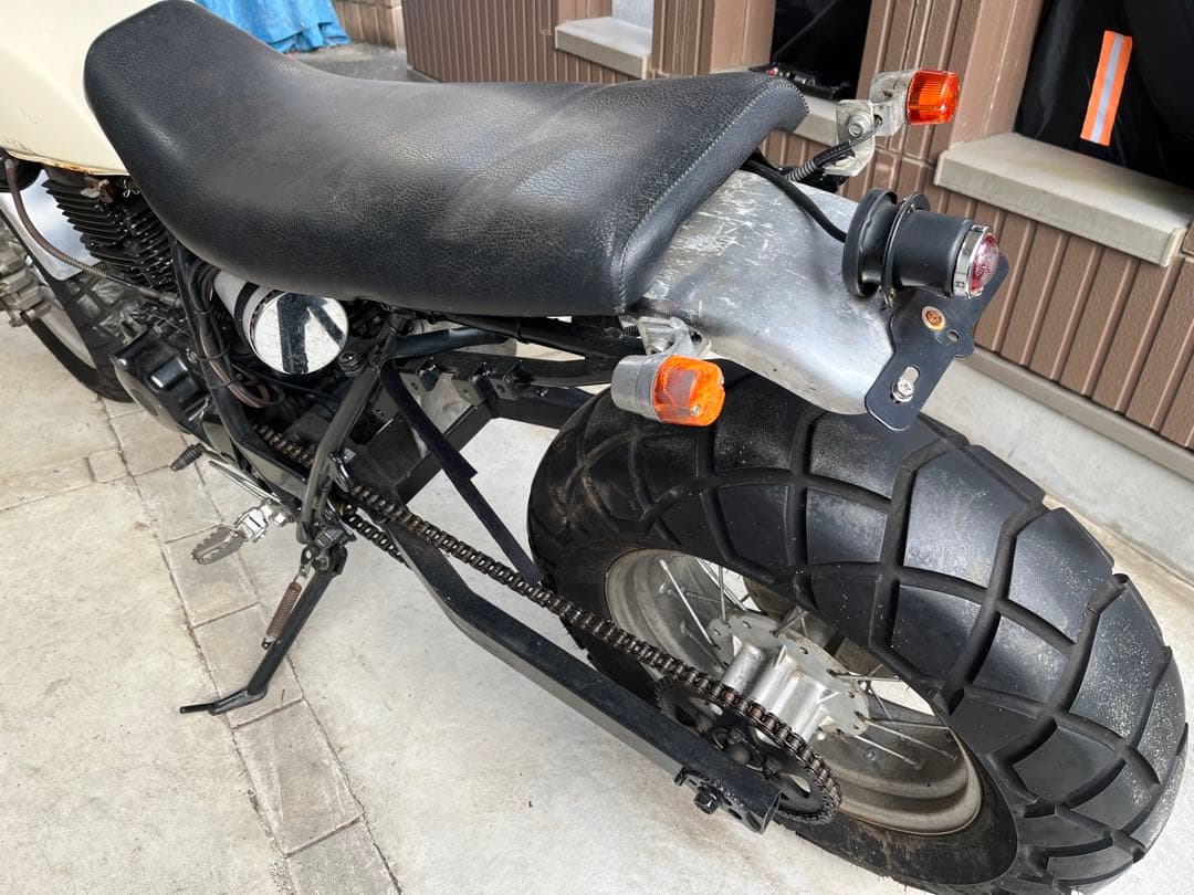 TW200/225 アルミフェンダー 前後セット