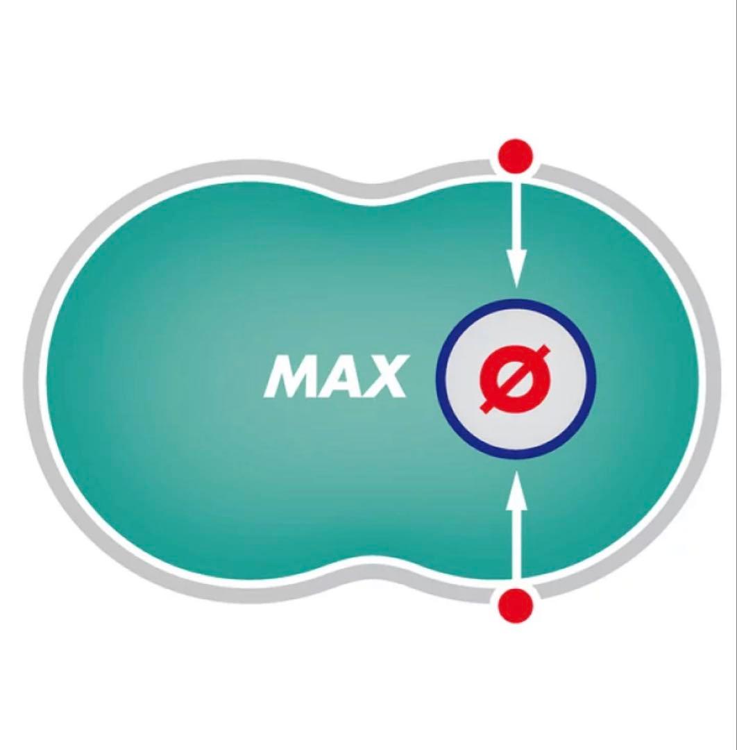 ギムニク バランスボール フィジオロール70cm ピーナッツバランスボール