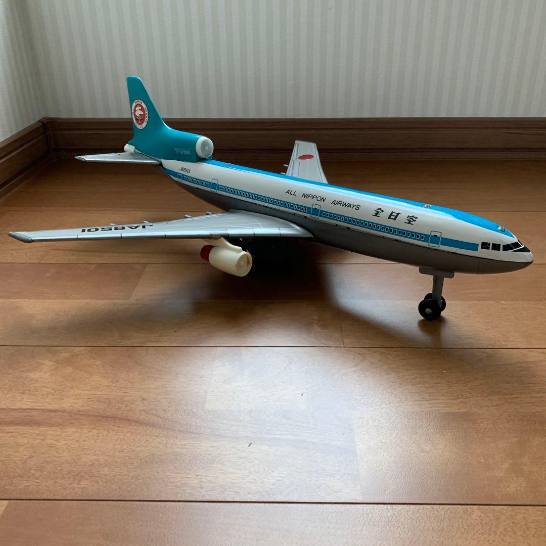 当時物 全日空 JA8501 ジャンボジェット トライスター ブリキ模型 飛行機