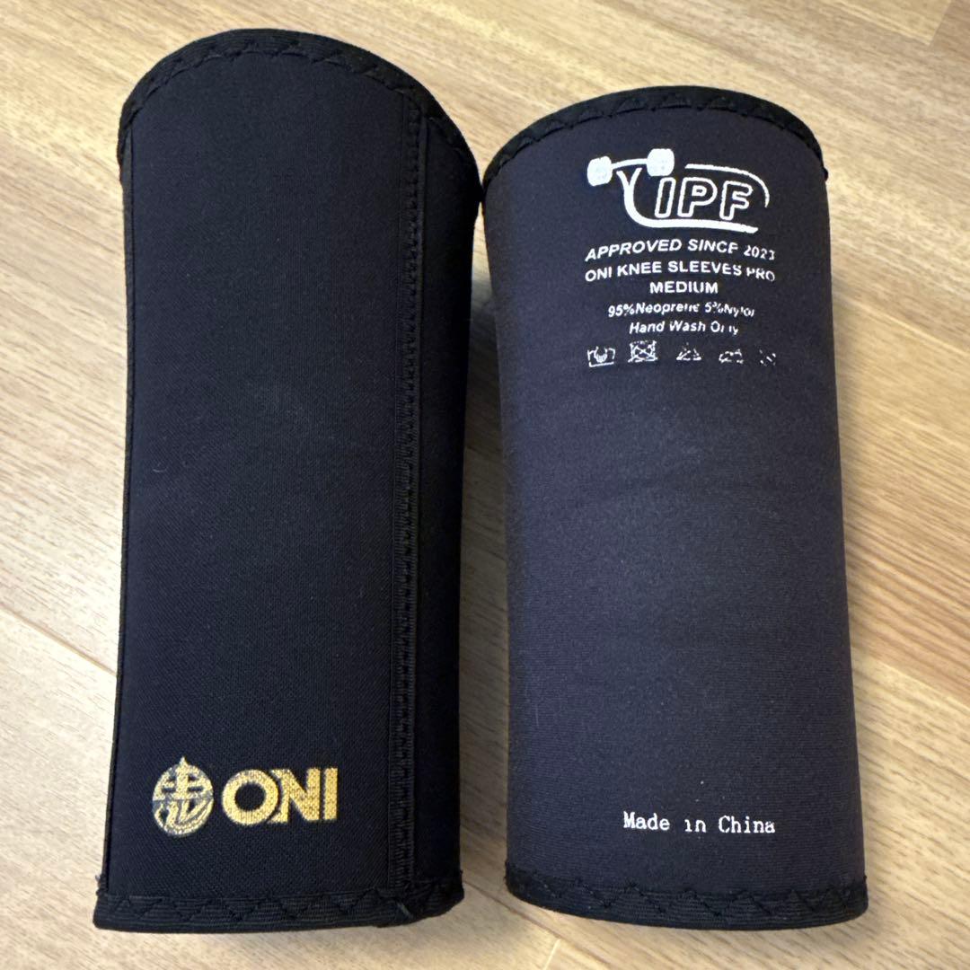ONI 鬼プロA級Knee Sleeves Pro ミディアムサイズ