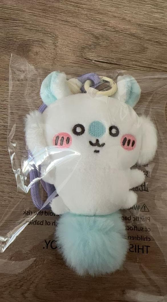 中国香港限定ちいかわ セブンイレブン まんまる目 モモンガ ぬいぐるみ