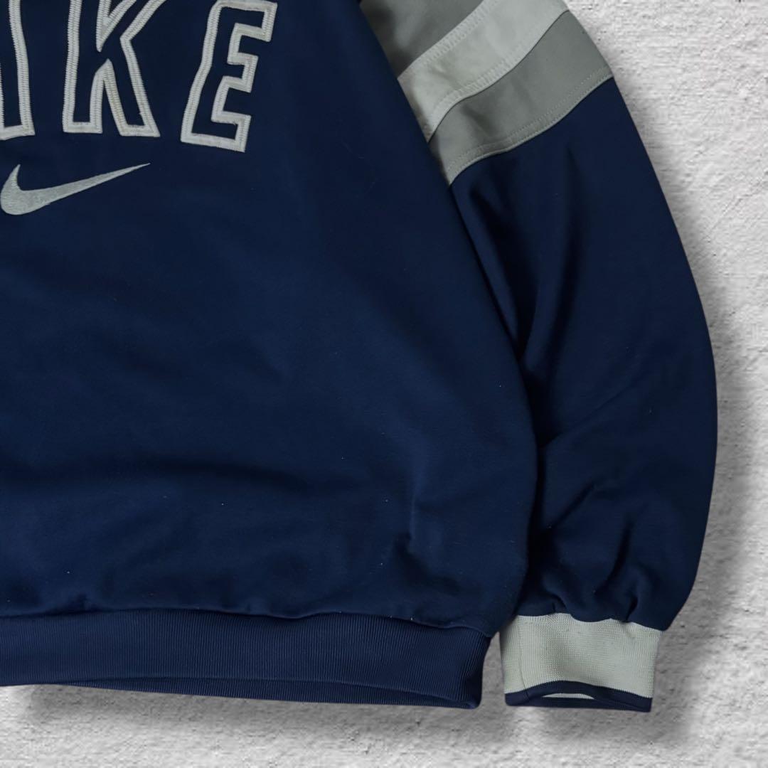 ron0716 nikeナイキスウェット90s刺繍ビッグロゴvintage