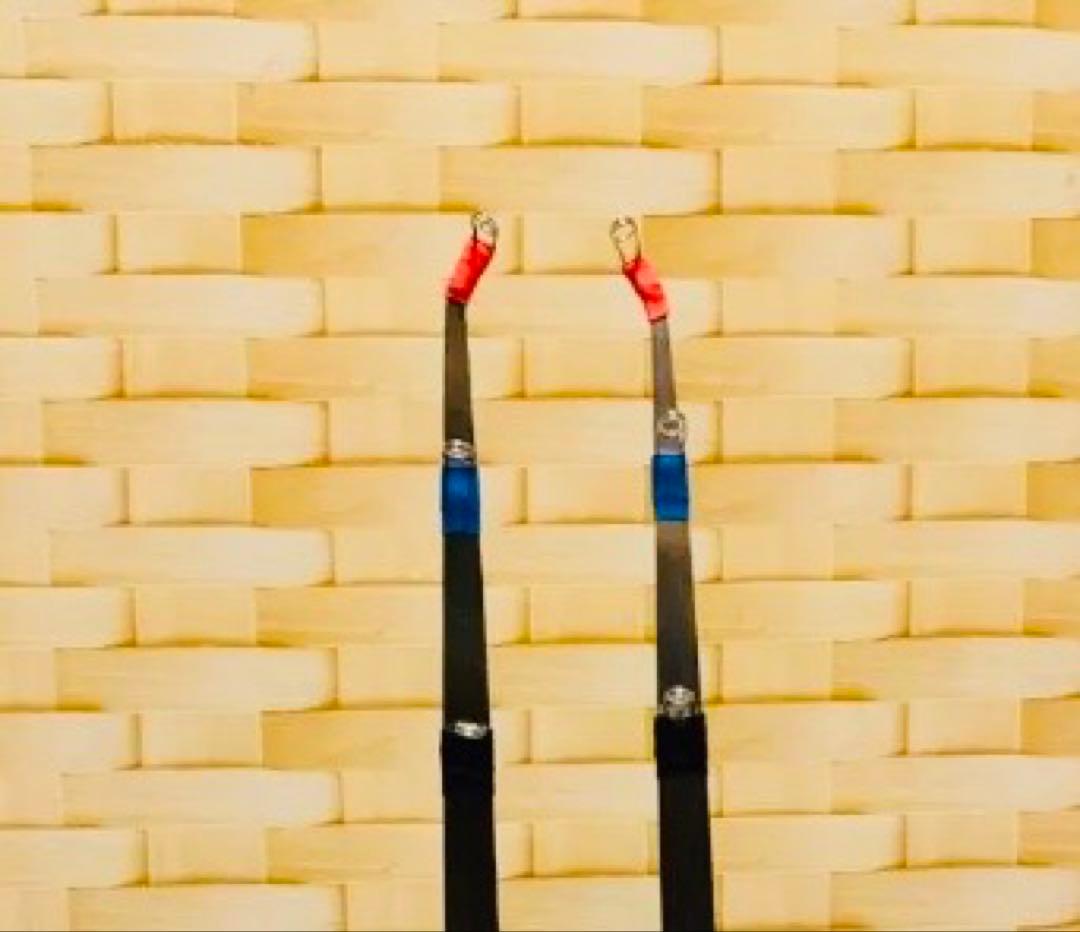 ワカサギステンレス穂先　右手用 左手用2セット　全長約225ミリ