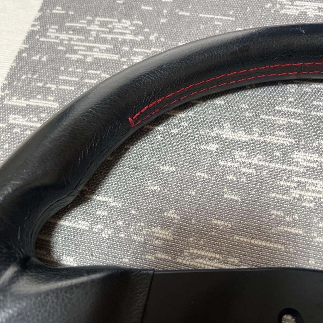 momo corse モモ コルセ 程度良好 モモステ３５パイ 本革ステアリング