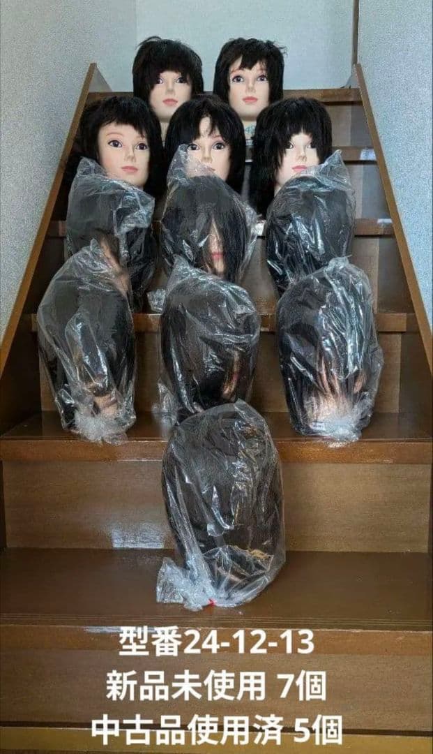 美容師国家試験用 カットウィッグ