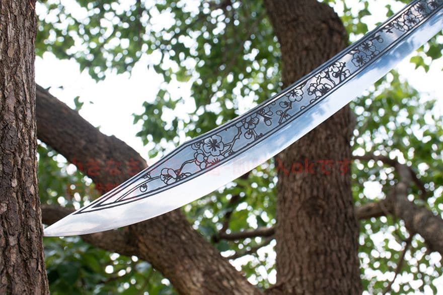 一枝梅-牛尾刀 武具　刀装具　日本刀　模造刀   居合刀