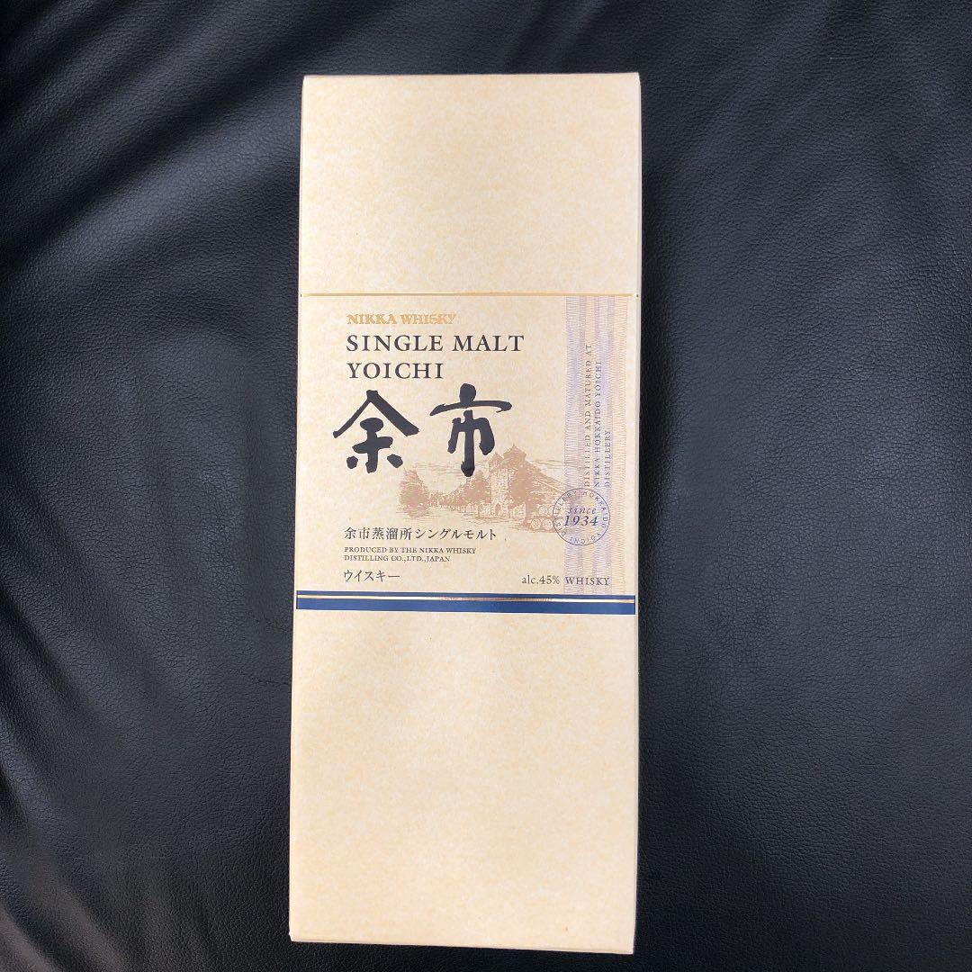 余市　シングルモルト　箱付き