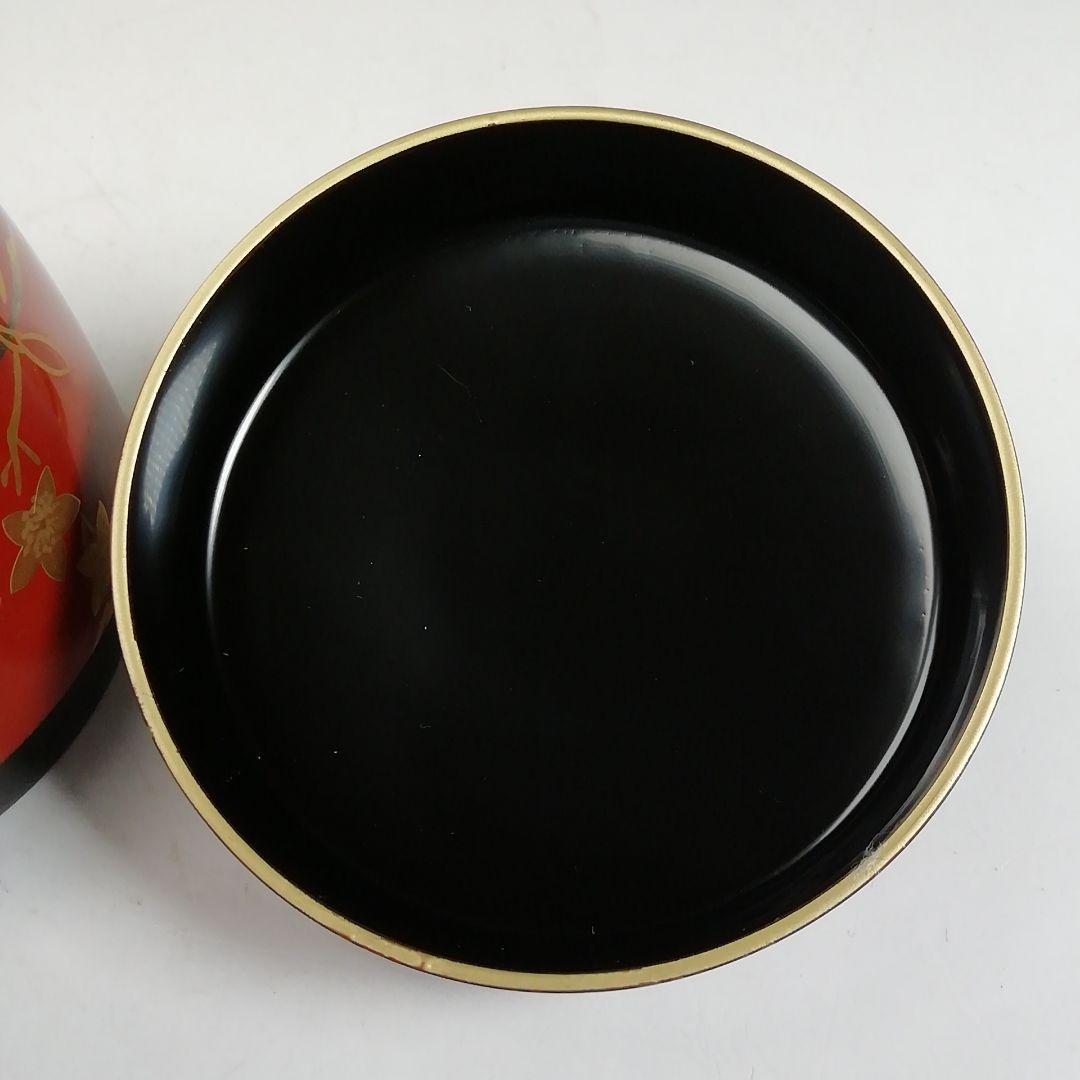 Ｗ２３７　棗　『立雛』『中棗』『和田春峰 作』　共箱　茶道具