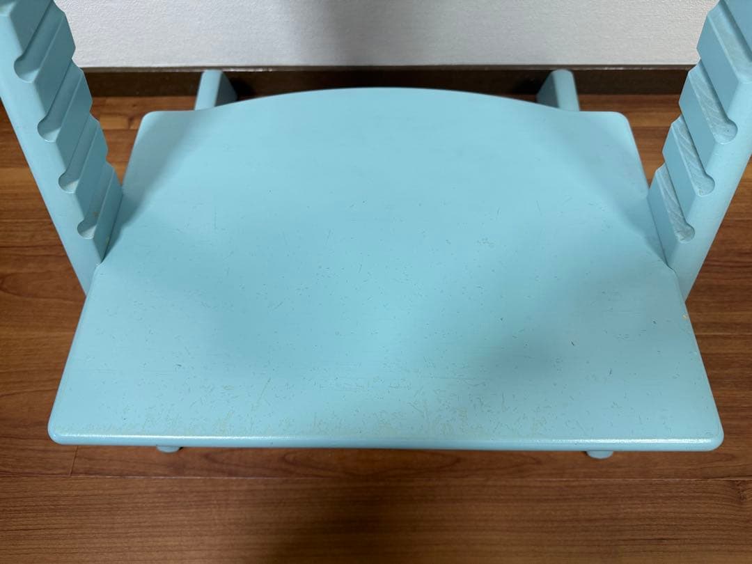 【希少・アクアブルー】stokke ストッケ トリップトラップ　シリアル4