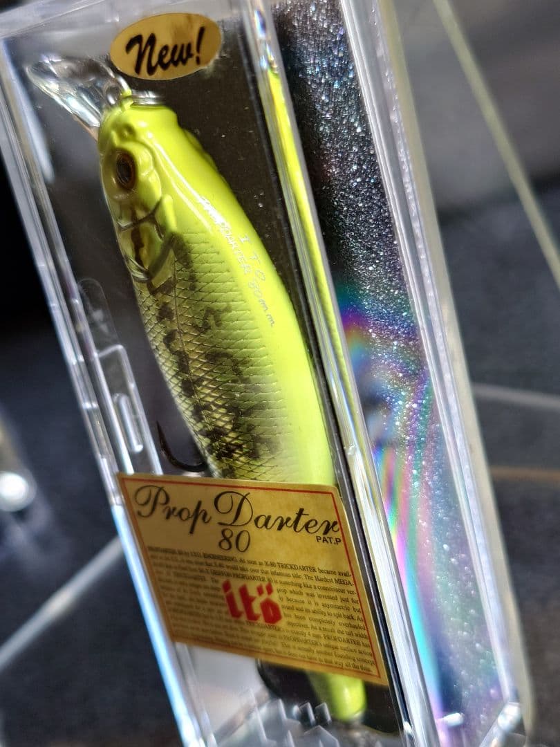 メガバス プロップダーター80 初回NEW GGチャートバックバス 新品未開封