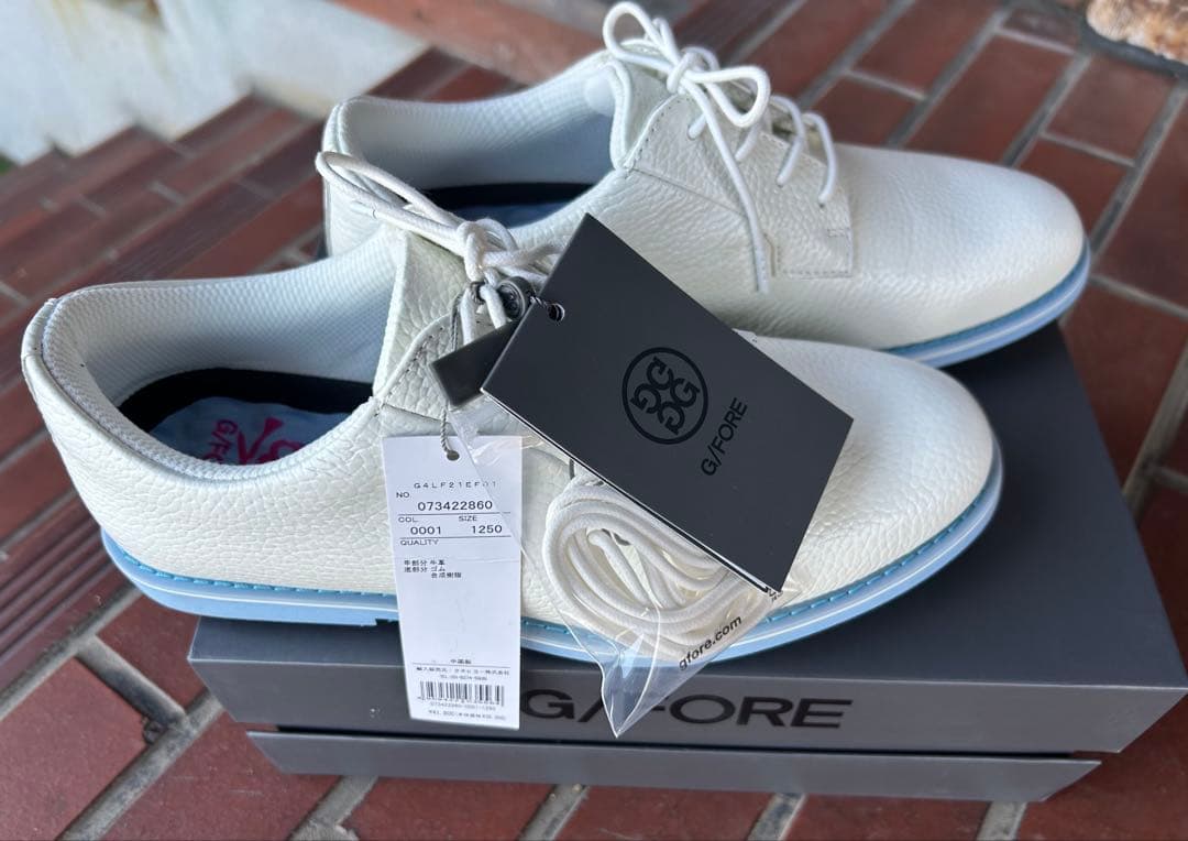 G/FORE ホワイト ゴルフシューズ