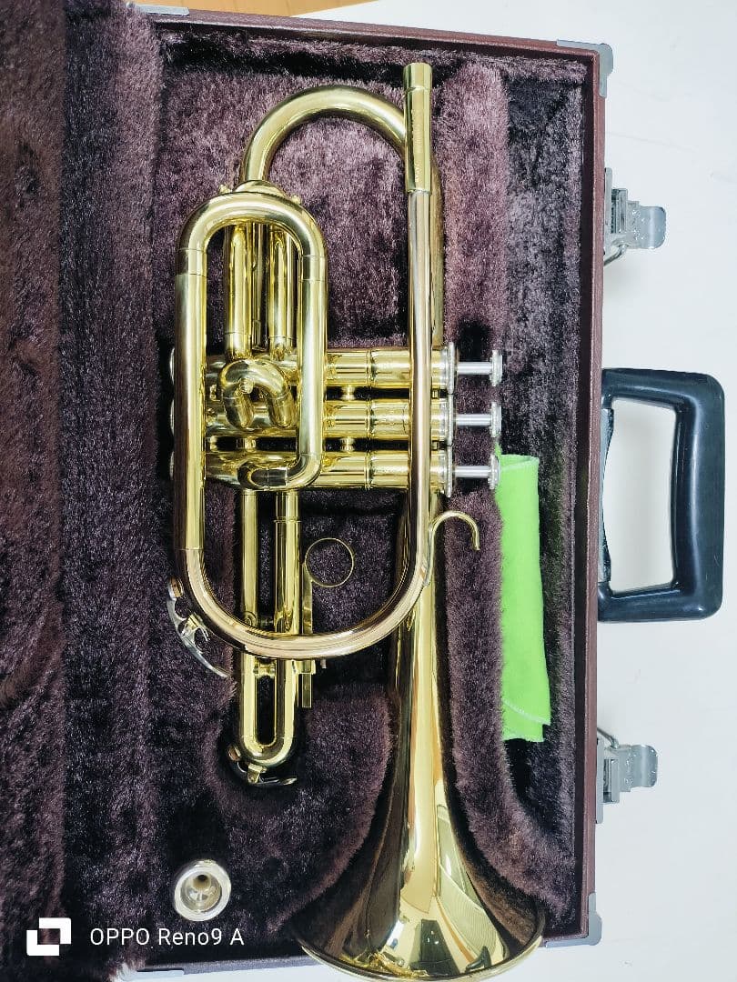 ゴールドトランペット ケース付き