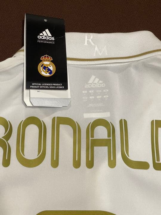 レアルマドリード　クリスティアーノロナウド　ユニフォーム
