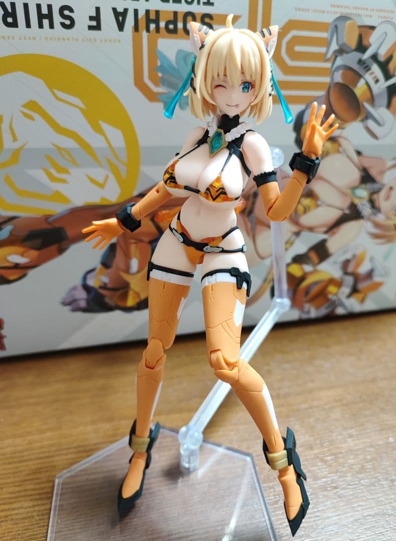 PLAMAX BP-02 ソフィア・F・シャーリング 虎アーマーVer 完成品