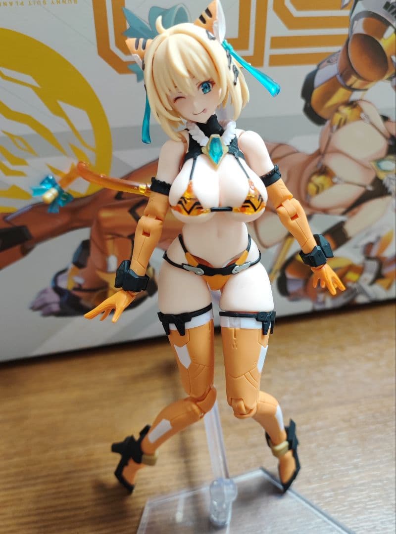 PLAMAX BP-02 ソフィア・F・シャーリング 虎アーマーVer 完成品