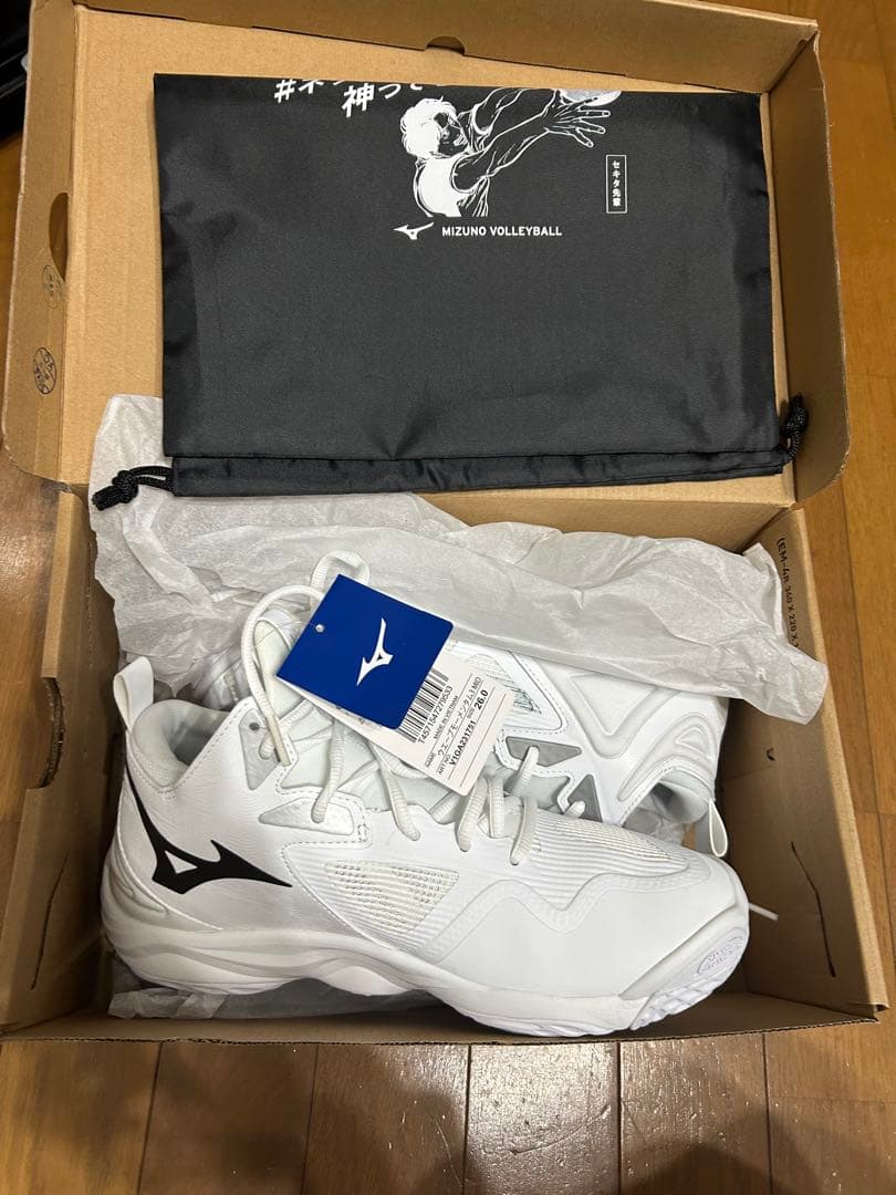 Mizuno バレーボールシューズ ウエーブモーメンタム 3 MID新品26㎝