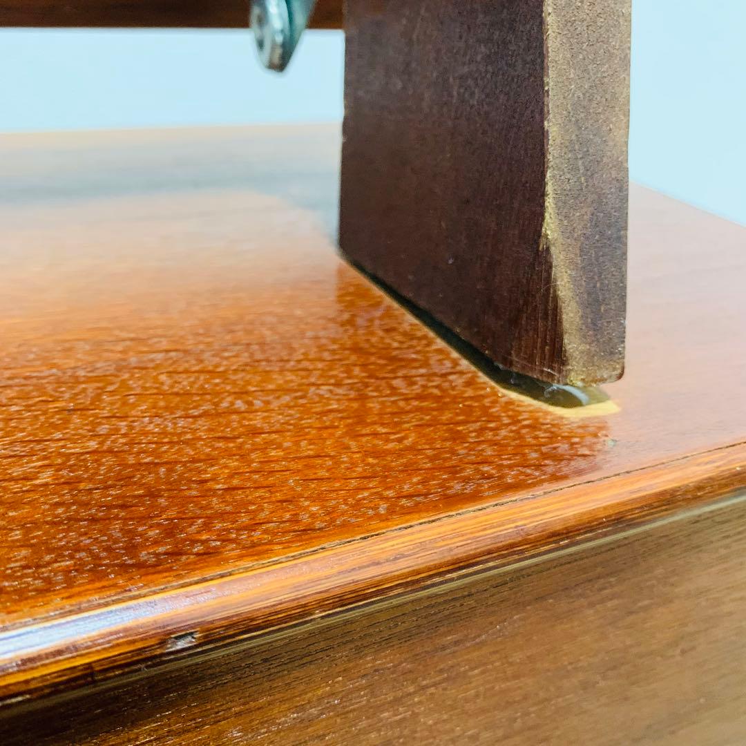 希少　ラタン　ドレッサー　家具　籐　鏡 引き出し 収納　古道具　置き型　レトロ