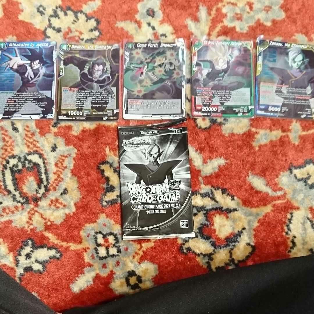 海外限定 ドラゴンボール超カードゲーム チャンピオンシップ2021 全5種類 ②