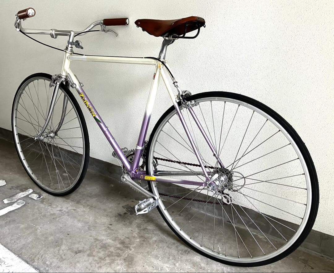 ZUNOW クロモリロードバイク　クラシックカスタマイズ仕様　ワンオーナー車
