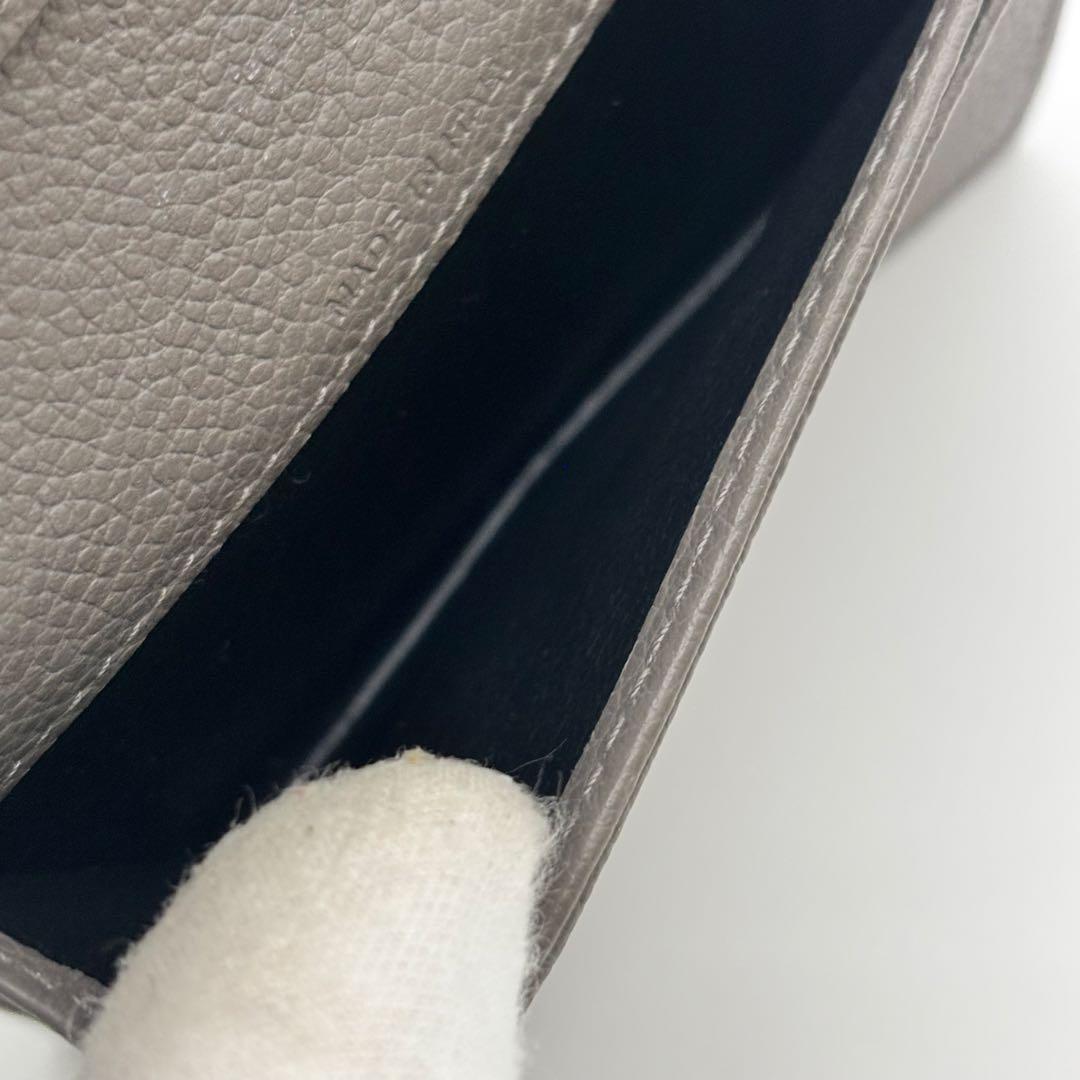 【極美品】サンローラン 名刺入れ カードケース グレー