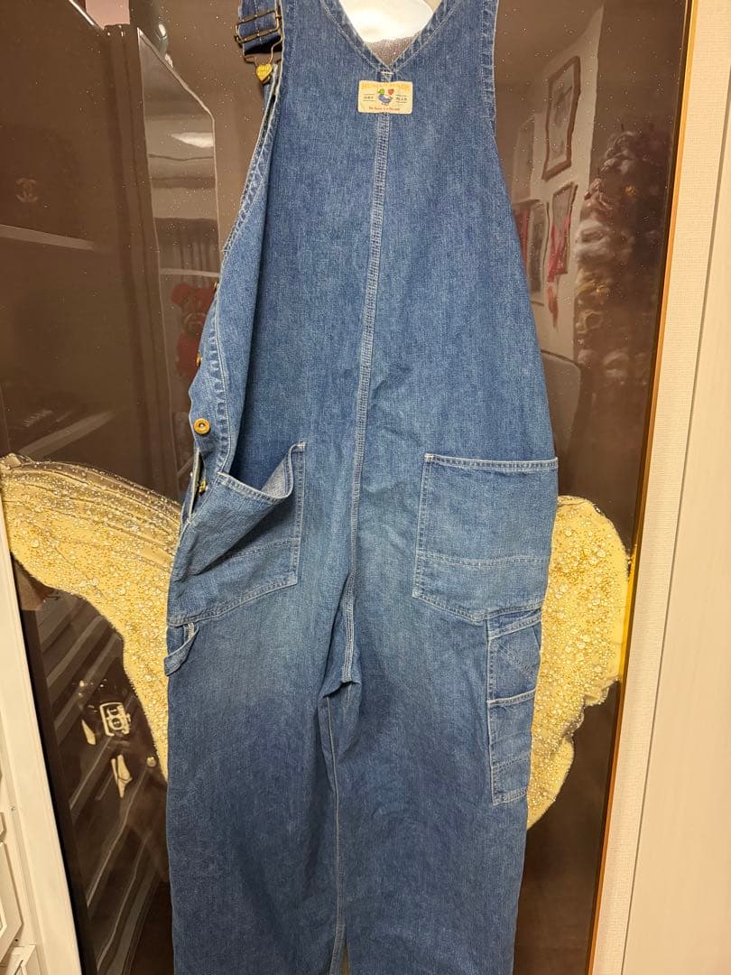 【値下げ】HUMAN MADE デニムオーバーオール【XL】
