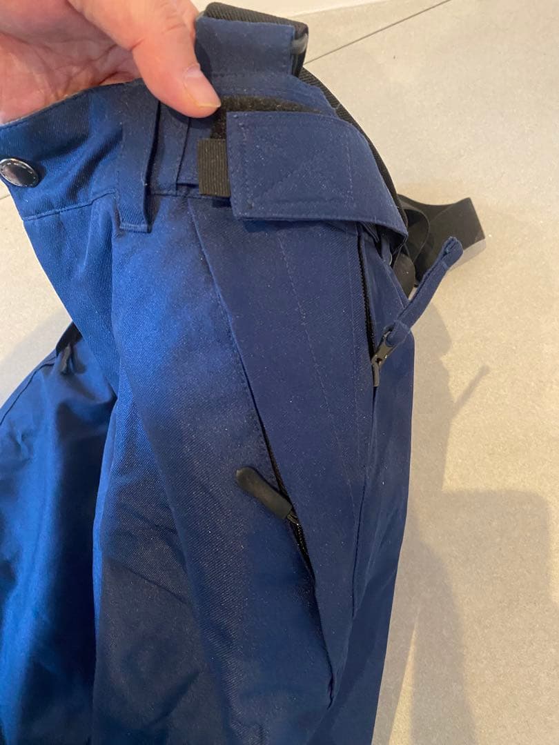 子供用(小学高学年〜)スキーウェア 黒 青 オレンジ スプラッター