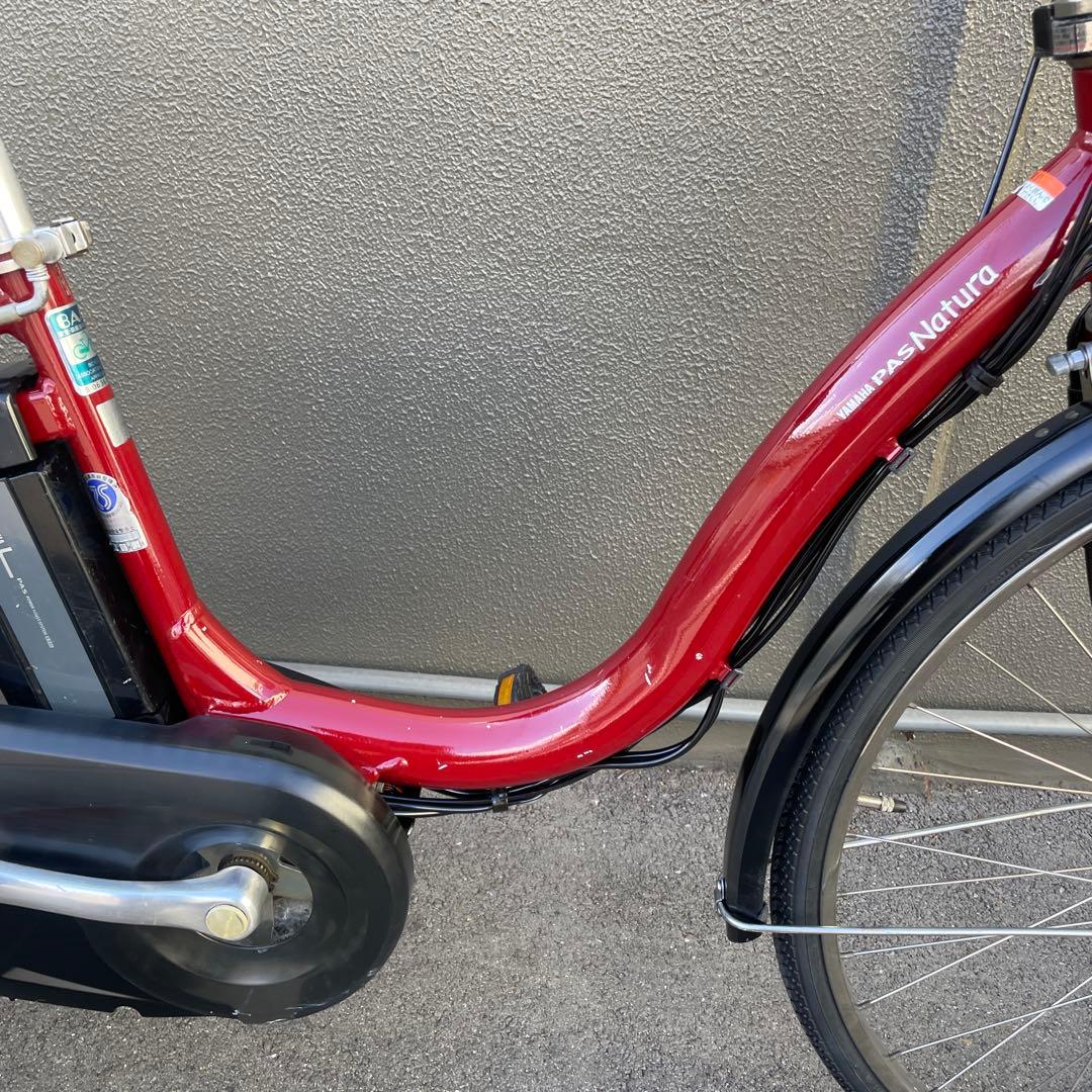 ヤマハ 電動アシスト自転車26インチ8.9Ah レッド