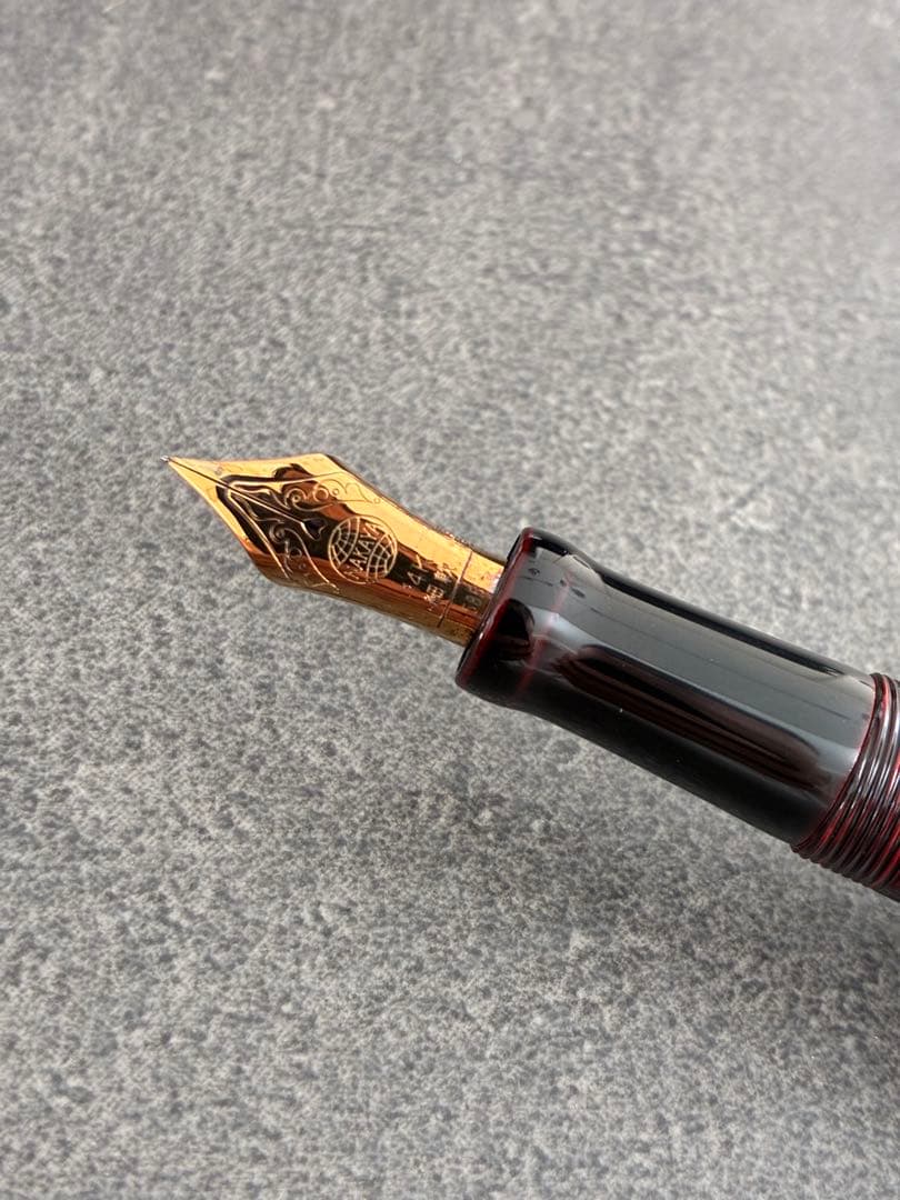 中屋万年筆 細軟 筆記確認済み