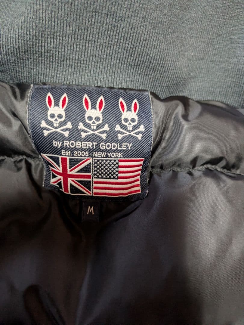 Psycho Bunny by ROBERT GODLEY　ダウンジャケット