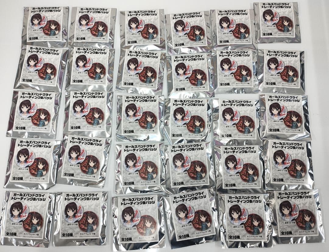 【新品未開封】ガールズバンドクライ トレーディング缶バッジ 30個セット