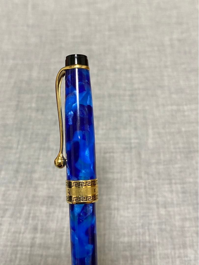 コンパス　アウロラ　AURORA　ボールペン　オプティマ　ブルーGT