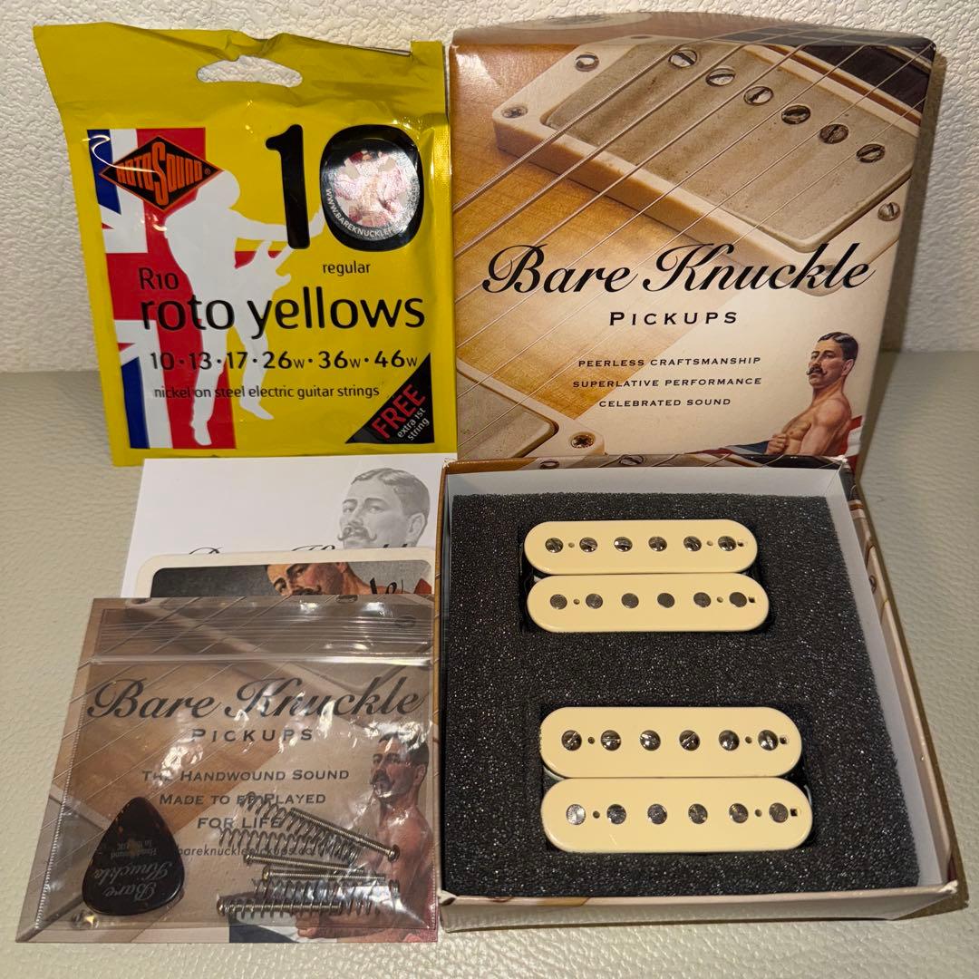 ギター Bare Knuckle Pickups The Mule Set Cream