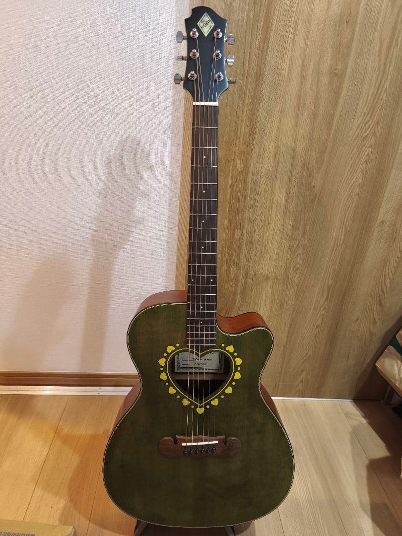 Zemaitis/エレアコ/CAF-85HCW フォレストグリーン