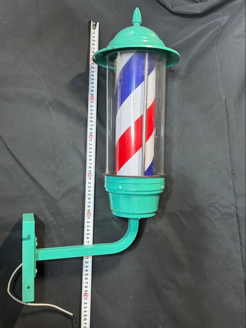 サインポール　大阪サイン　理容　美容　床屋　店舗　昭和レトロ　アンティーク