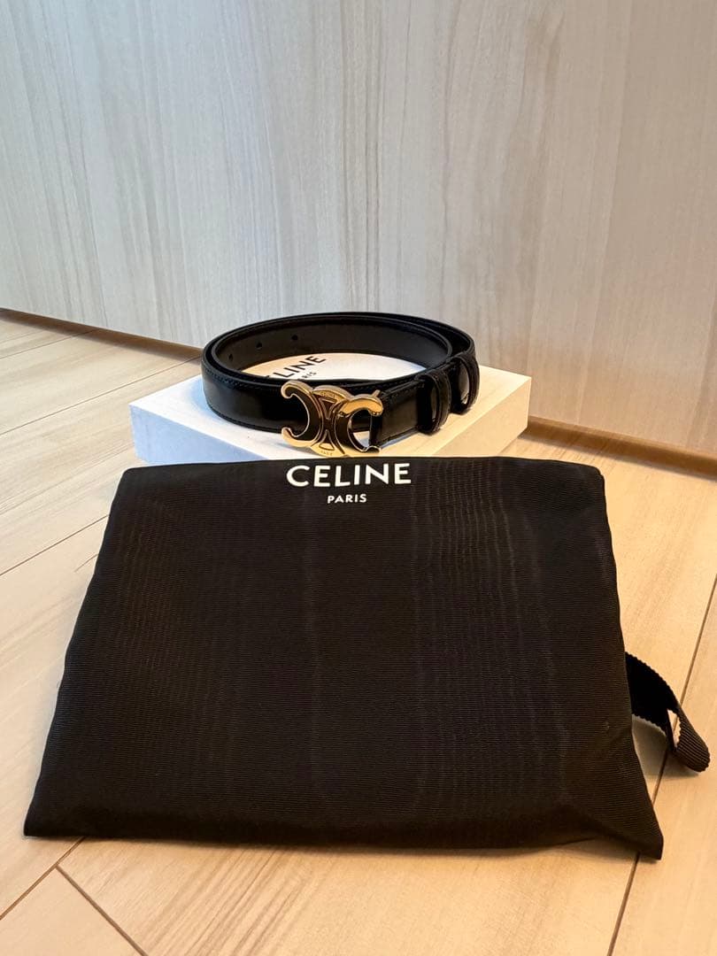 CELINE トリオンフ ベルト25mm