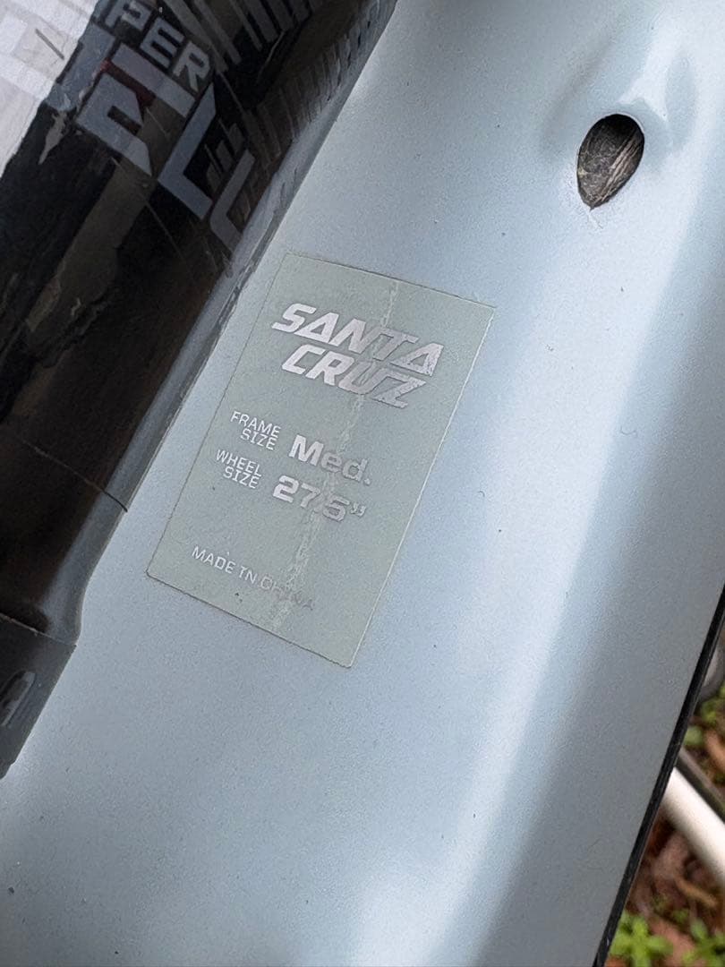 Santa Cruz BRONSON CC 2019モデル　フレーム