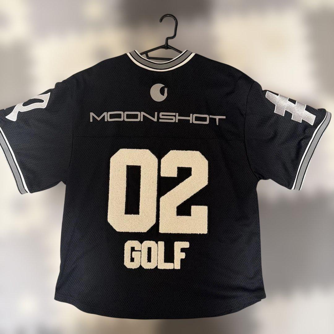 MOONSHOT ゴルフシャツ 02 黒