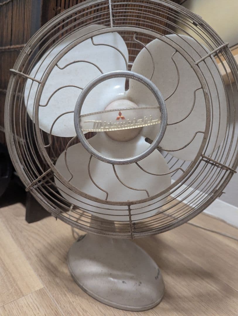 三菱 レトロ扇風機 3枚羽根アンティーク