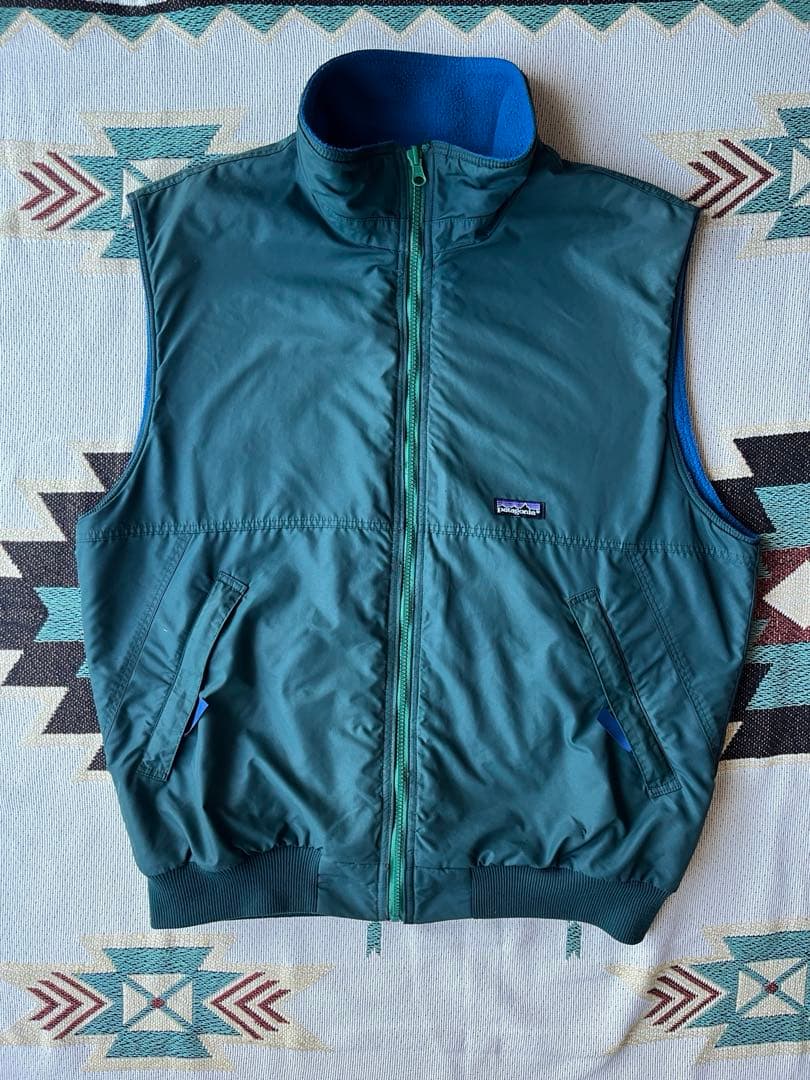 S*!様 usa製 patagonia シェルドシンチラベスト オリーブグリーン