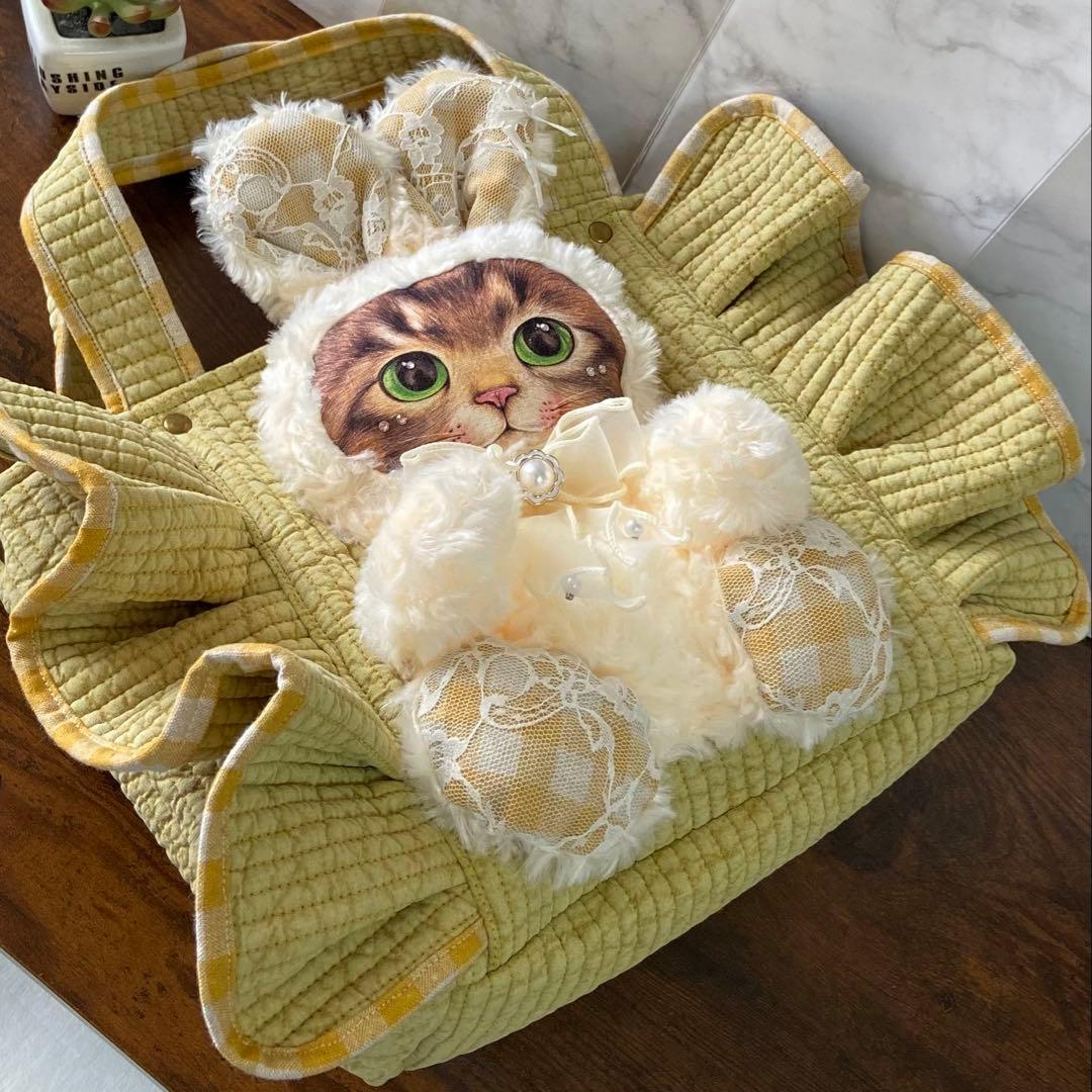 あ*き様 コヤンイサムチョン 【ヌビフリルバッグ】トートバッグ ハンドメイド