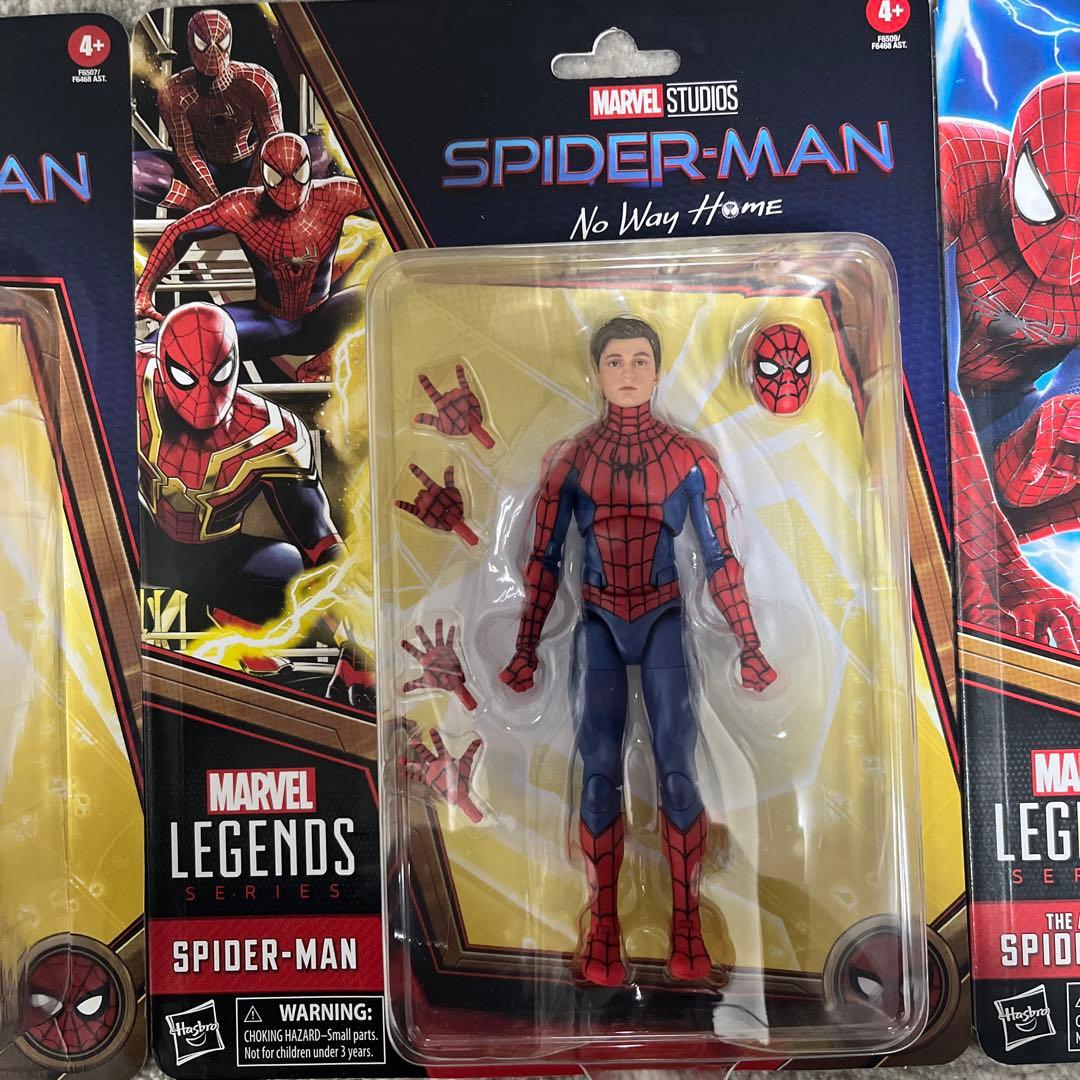 マーベルレジェンド　スパイダーマン　ノーウェイホーム　三個セット