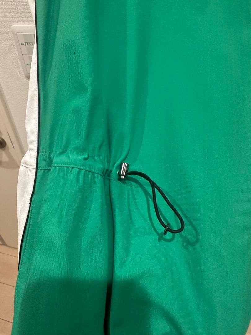 ランバンスポール　グリーン ノースリーブ ワンピース サイズ40