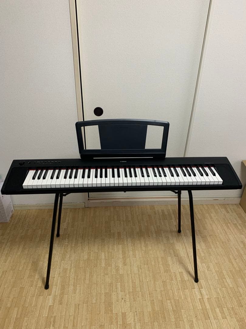 YAMAHA 電子キーボード ブラック NP-31