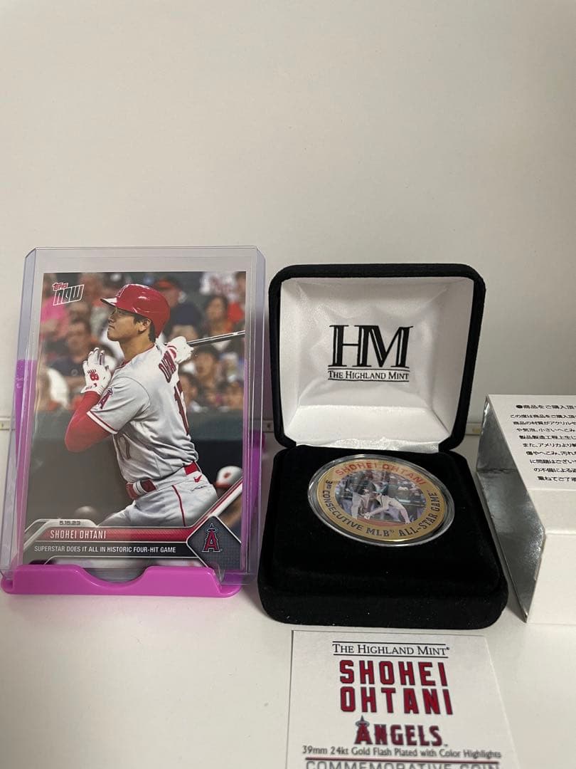 大谷翔平 2023 MLBオールスターゲーム出場記念ゴールド