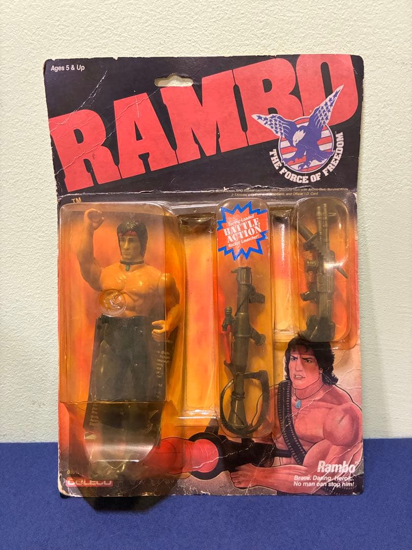 Rambo アクションフィギュア 1985/86 COLECO社 ランボー