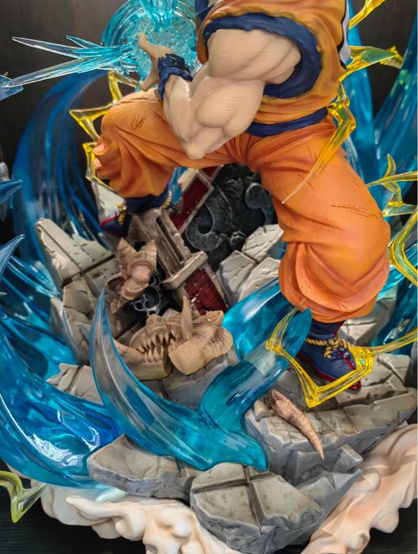 ドラゴンボール 孫悟空 ガレキ ガレージキット スタチューX①③⑤