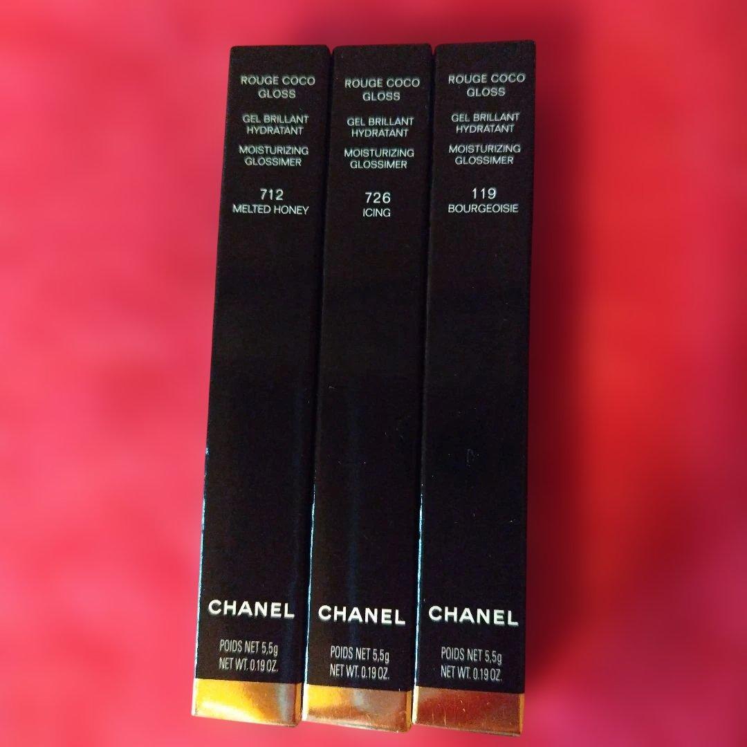 【期間限定お値下げ】【新品］CHANEL 2025ルージュ ココ グロスセット