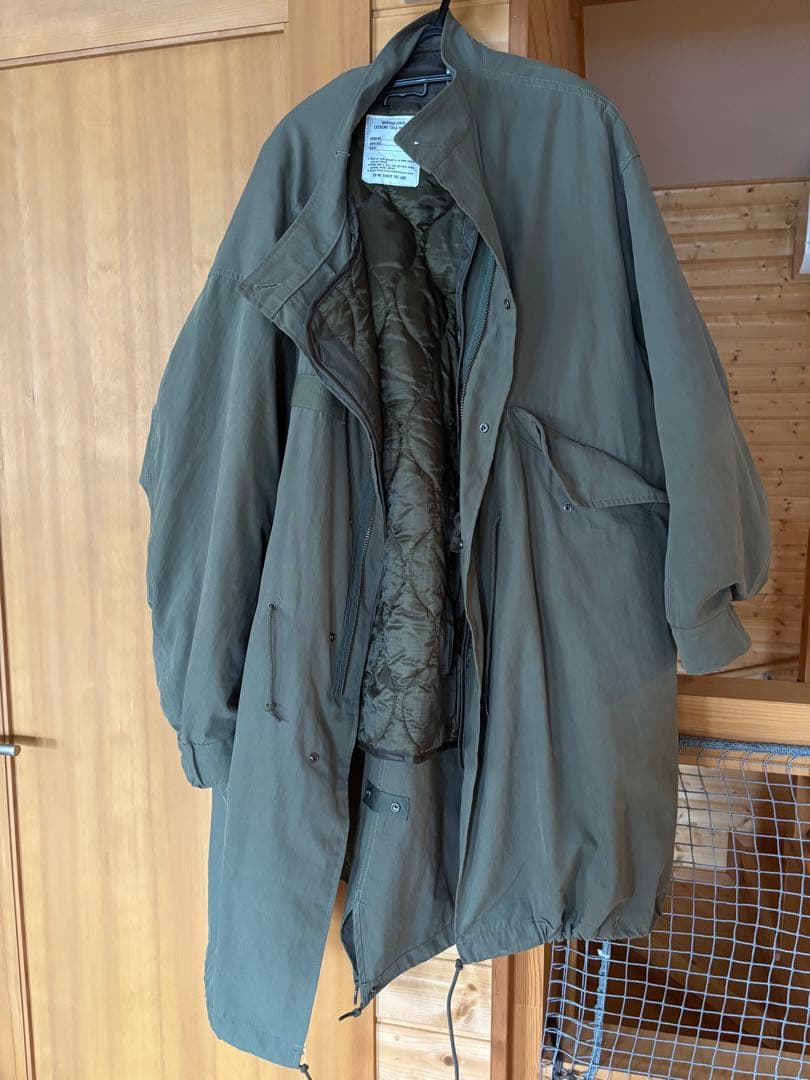 モッズコート　オリーブ（3WAY・モッズコート・キルトライナー）