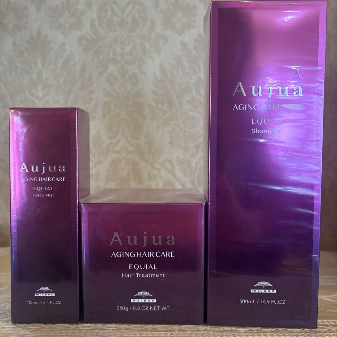 Aujua エイジングヘアケア EQUAL シャンプー・トリートメント・ミスト
